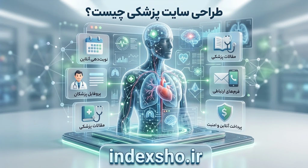 طراحی سایت پزشکی حرفهای برای پزشکان و کلینیکها