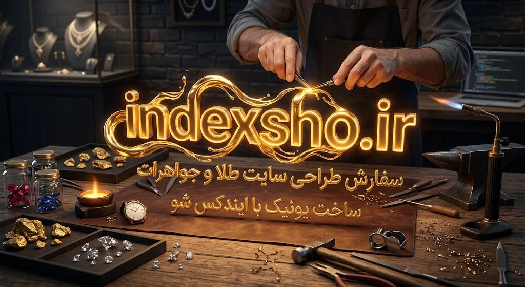 سفارش طراحی سایت طلا
