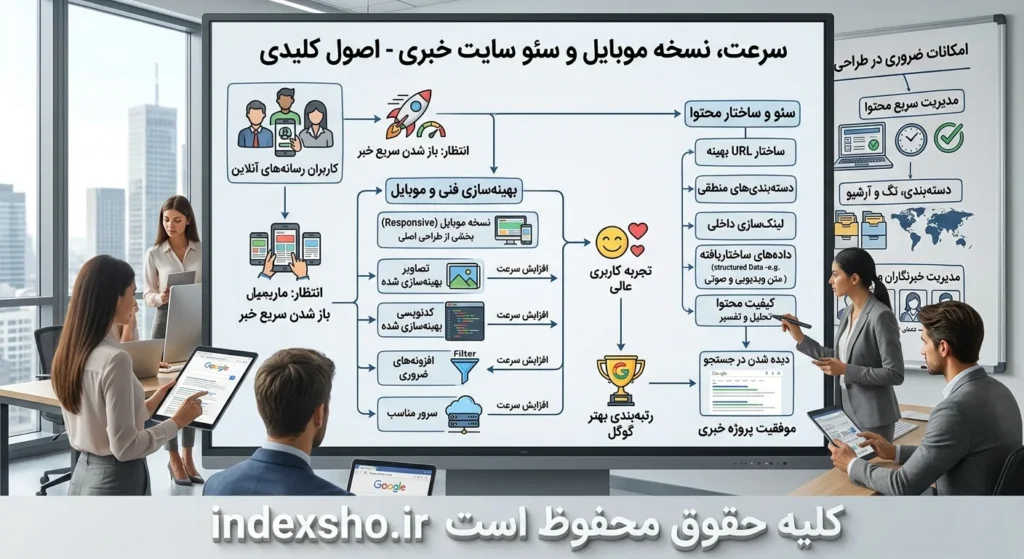 اهمیت سرعت و امنیت سایت خبری