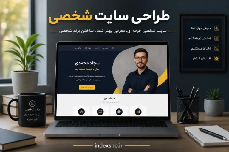 طراحی سایت شخصی