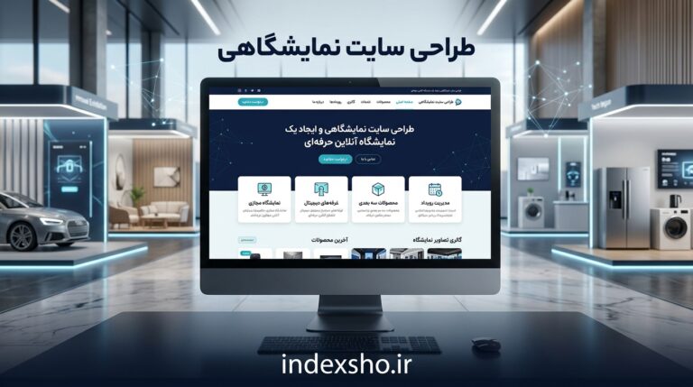 طراحی سایت نمایشگاهی