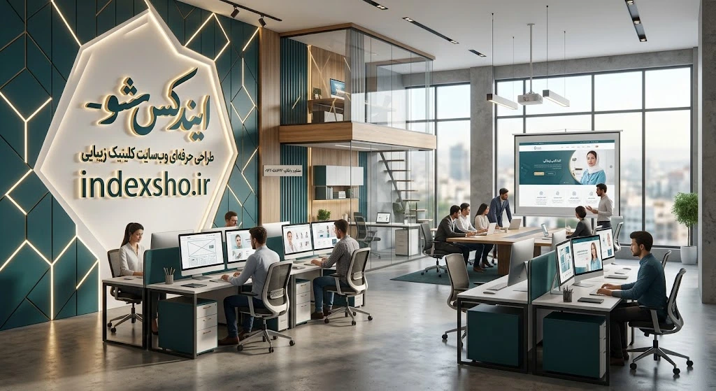 طراحی سایت کلینیک زیبایی در شیراز