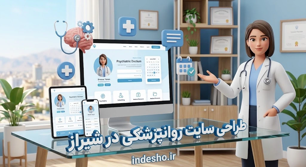 طراحی سایت روانپزشکی در شیراز